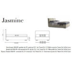 Letto matrimoniale Stilfar Jasmine - immagine 2
