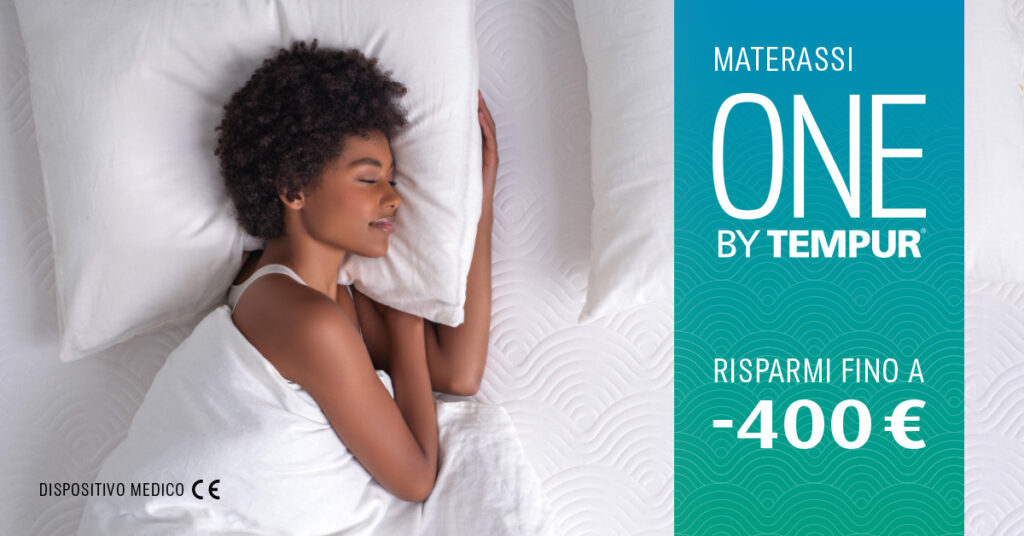 Tempur ONE in promozione