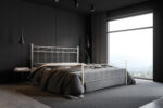 Letto in ferro matrimoniale Tevere - immagine 3