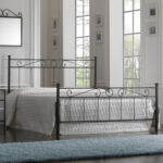 Letto in ferro matrimoniale Tevere